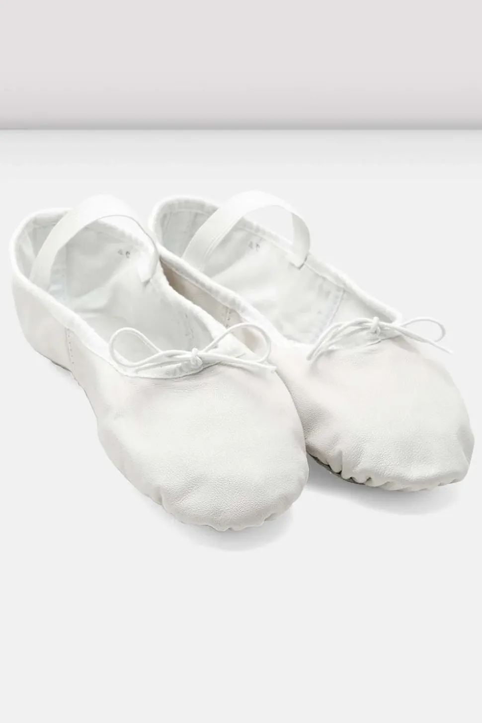 Ladies Dansoft Leather Ballet Shoes