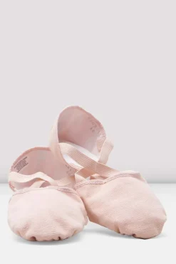 Ladies Elastosplit Canvas Ballet Shoes