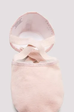 Ladies Elastosplit Canvas Ballet Shoes