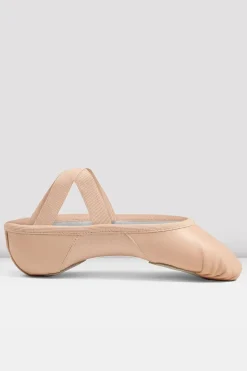 Ladies Enhance Leather Ballet Shoes