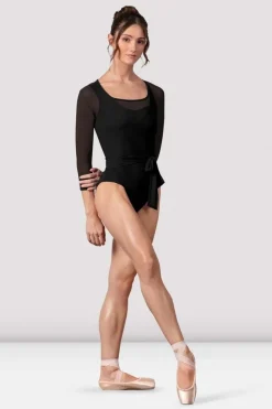 Ladies Harmony Long Sleeve Mesh Top