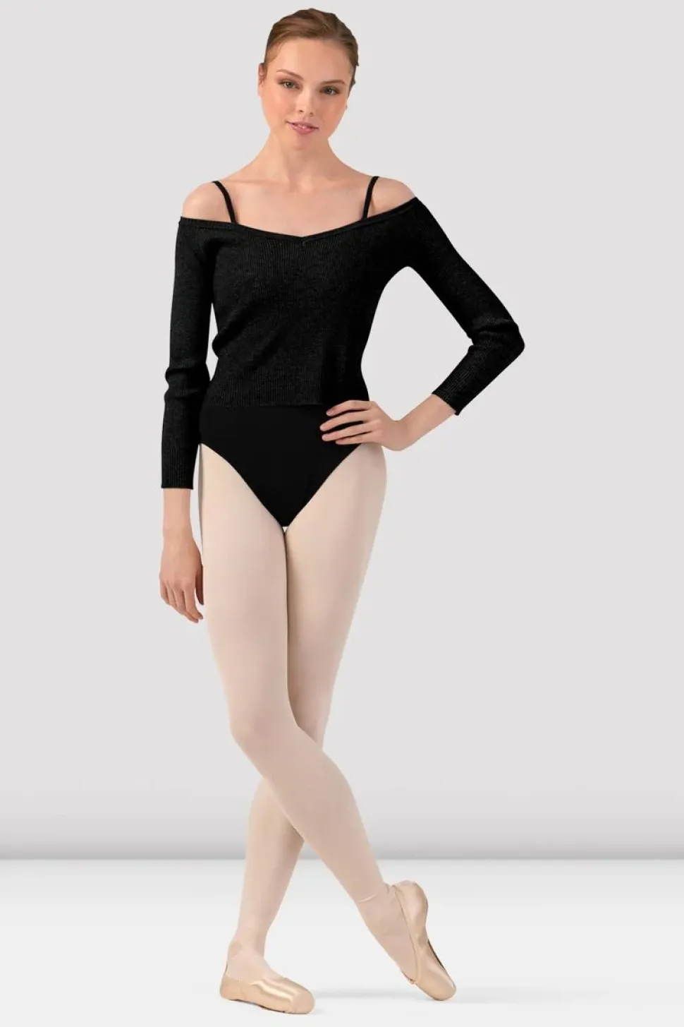 Ladies Lyra Cropped Knit Sweater