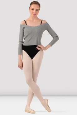 Ladies Lyra Cropped Knit Sweater
