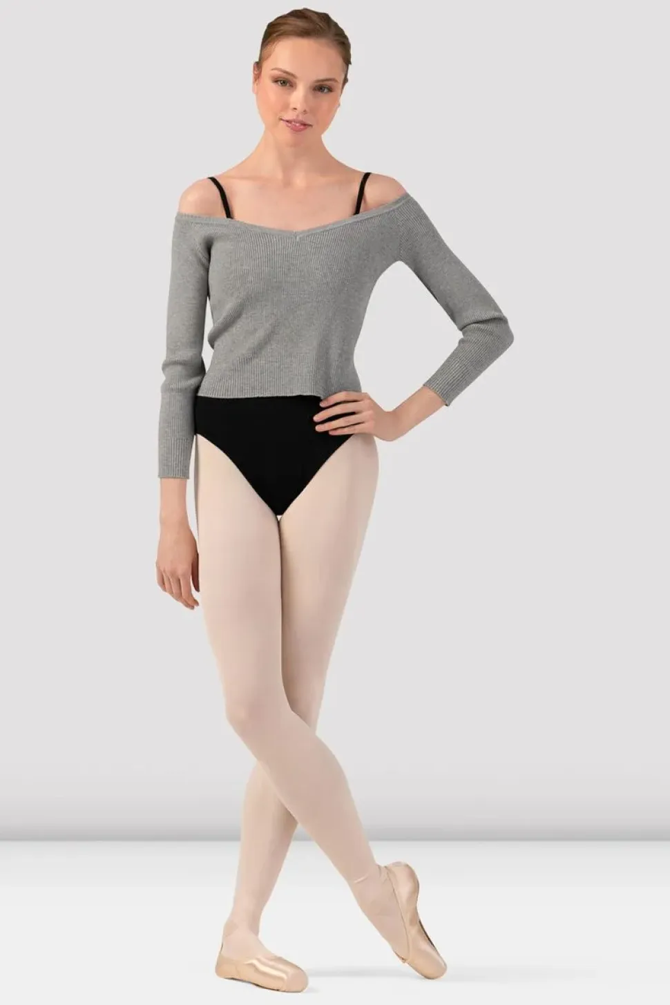 Ladies Lyra Cropped Knit Sweater