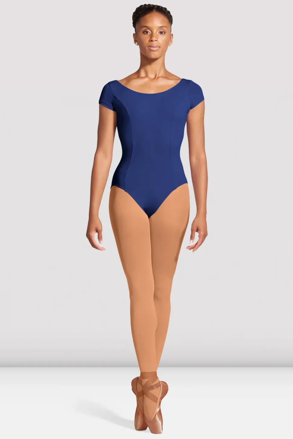 Ladies Mirella Cap Sleeve Princess Seam Leotard