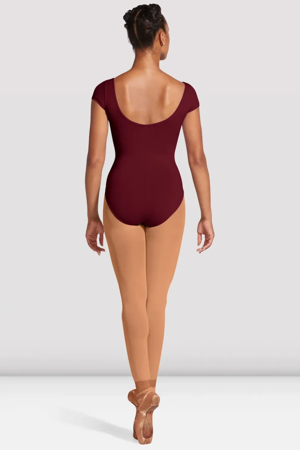 Ladies Mirella Cap Sleeve Princess Seam Leotard