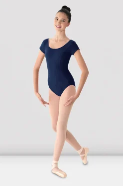 Ladies Mirella Cap Sleeve Princess Seam Leotard