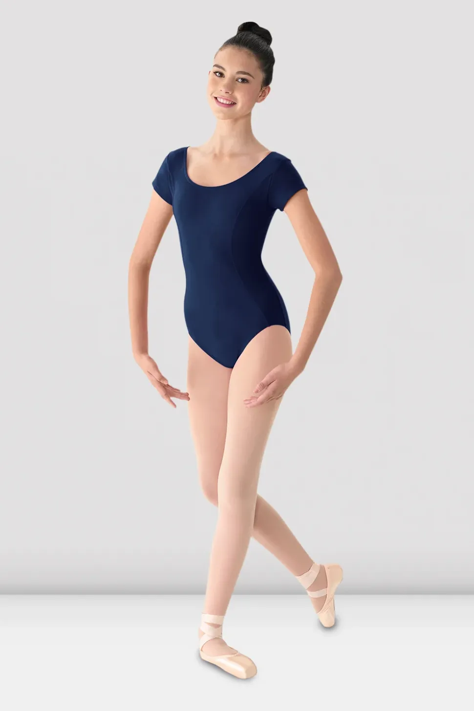 Ladies Mirella Cap Sleeve Princess Seam Leotard