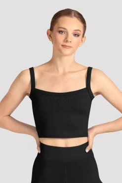 Ladies Mirella Celeste Camisole Printed Crop Top