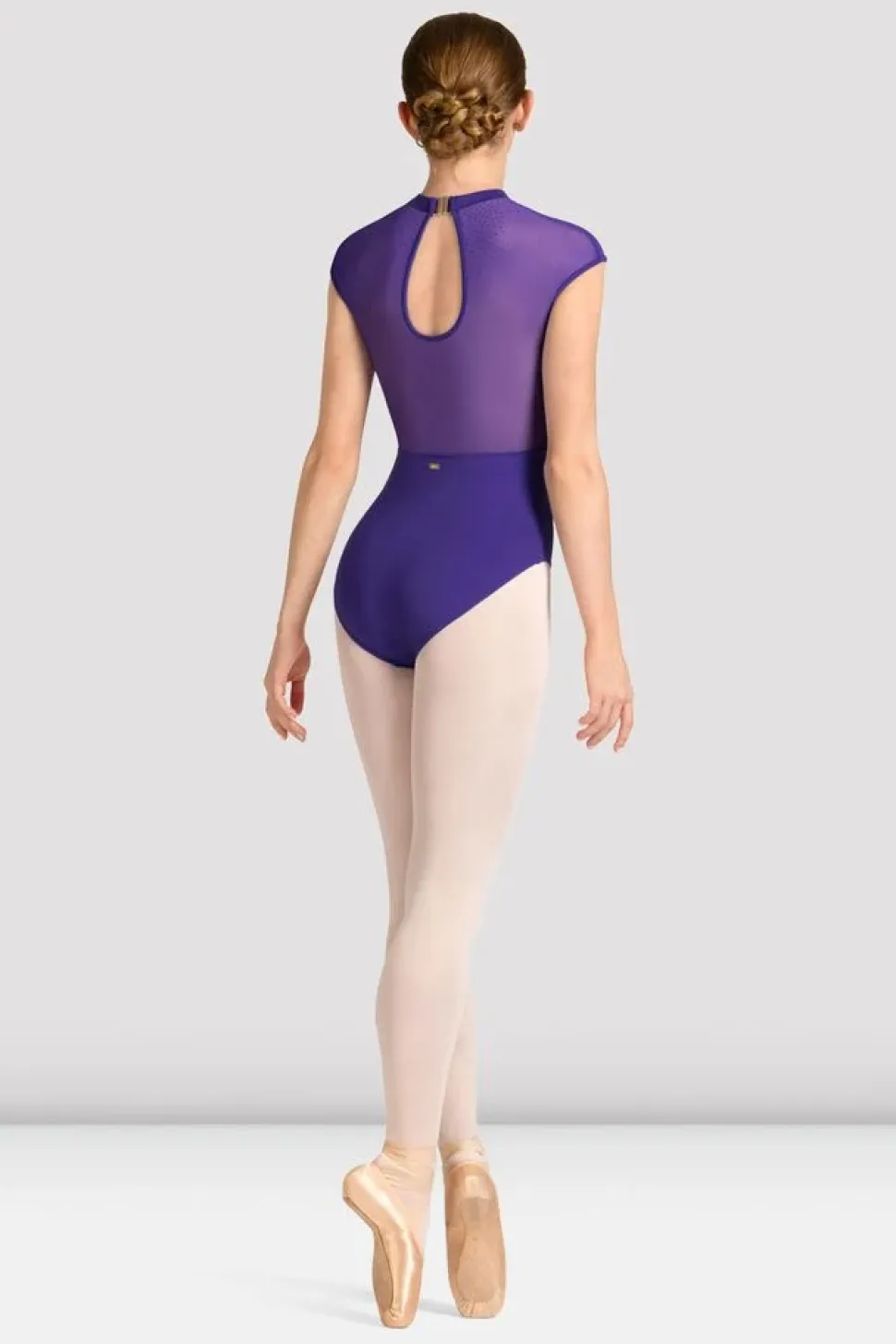Ladies Mirella Celeste Cap Sleeve Printed Leotard