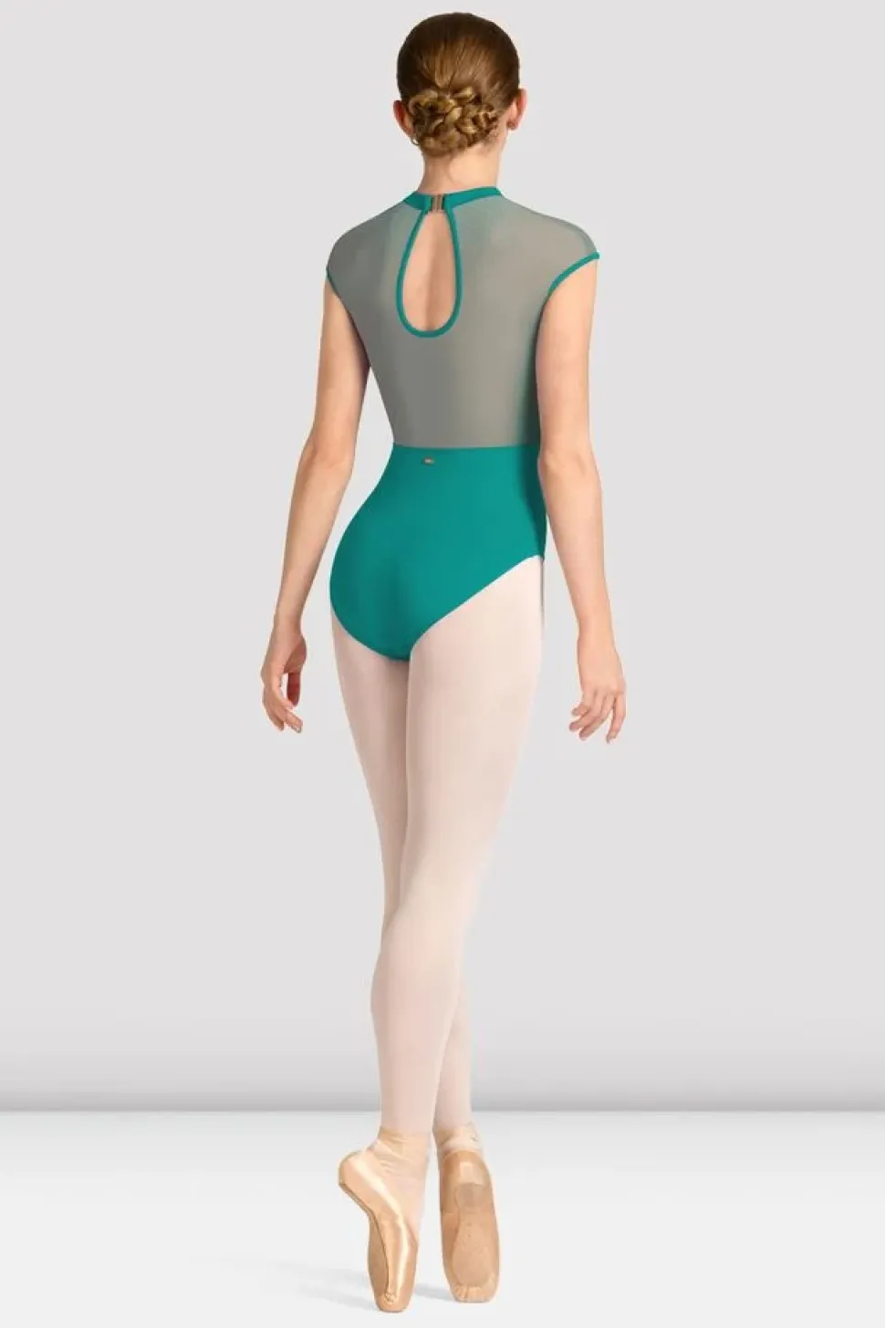 Ladies Mirella Celeste Cap Sleeve Printed Leotard