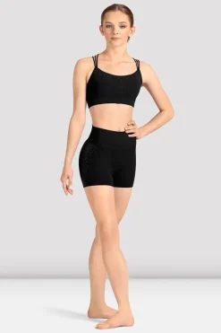 Ladies Mirella Celeste High Waist Printed Short