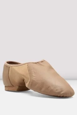 Ladies Neo-Flex Slip On Leather Jazz Shoes
