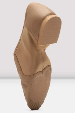 Ladies Neo-Flex Slip On Leather Jazz Shoes