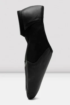 Ladies Neo-Flex Slip On Leather Jazz Shoes