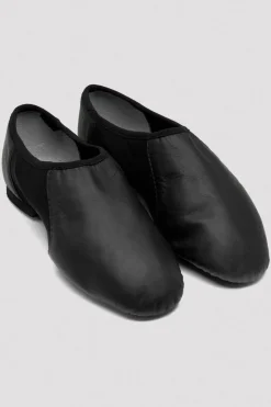 Ladies Neo-Flex Slip On Leather Jazz Shoes