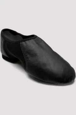 Ladies Neo-Flex Slip On Leather Jazz Shoes
