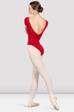 Ladies Penny Cap Sleeve Leotard
