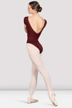 Ladies Penny Cap Sleeve Leotard