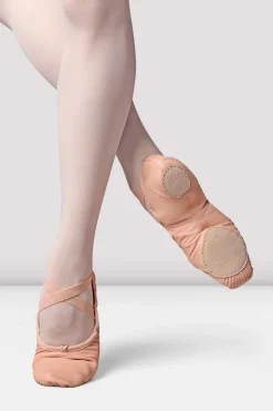 Ladies Precision Leather Ballet Shoes