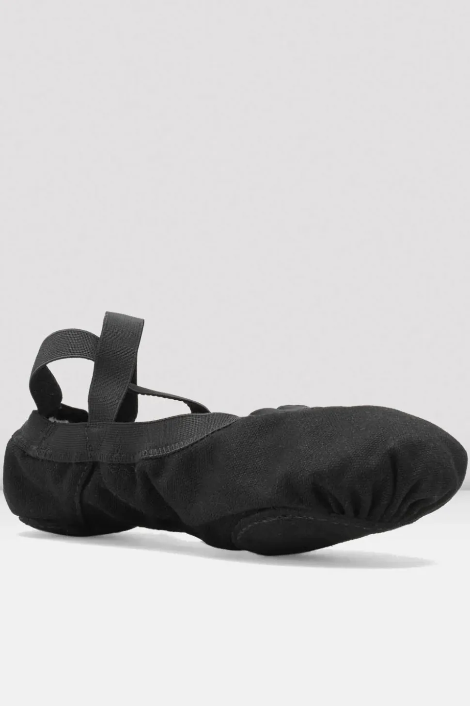 Ladies Pro Elastic Canvas Ballet Shoes
