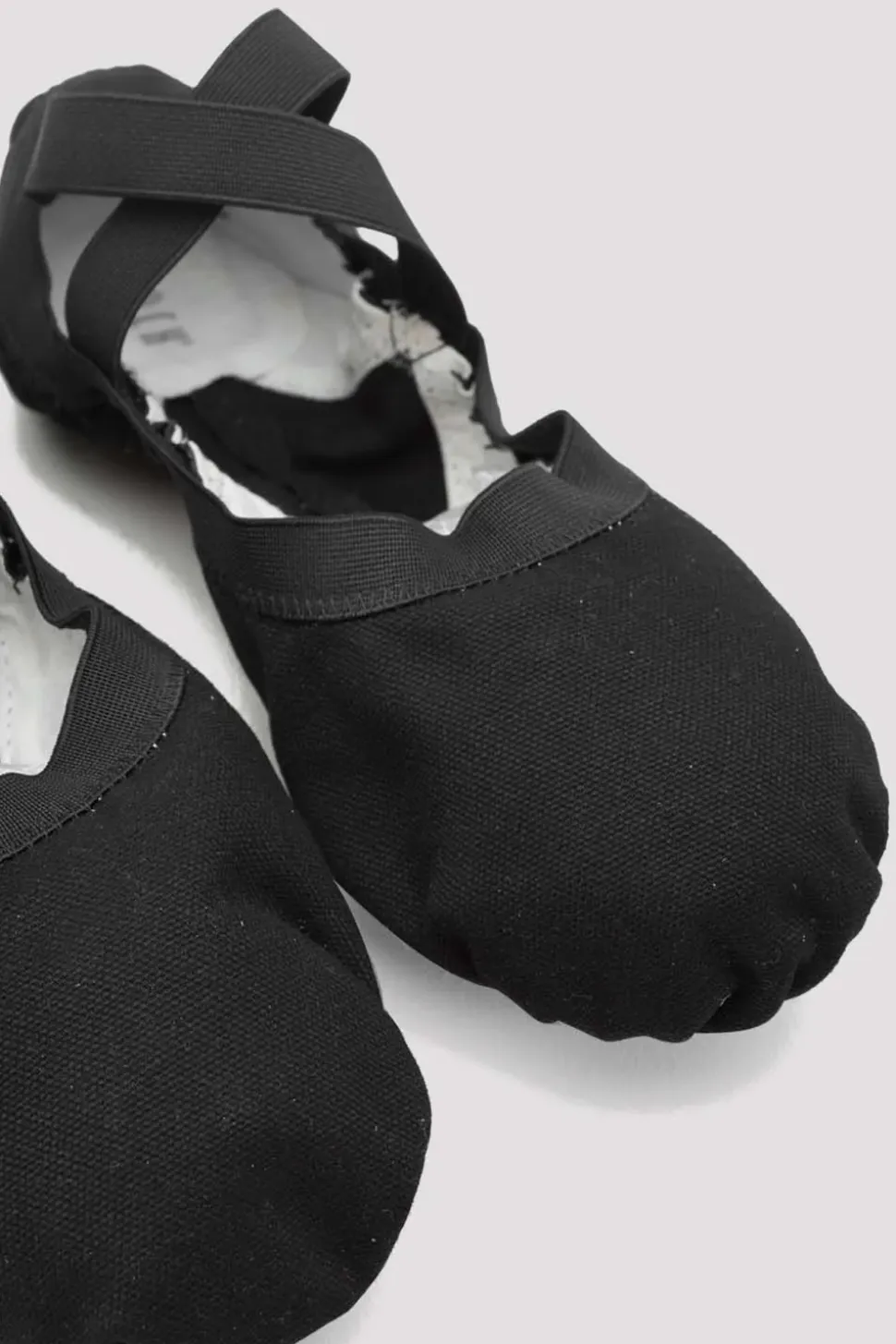 Ladies Pro Elastic Canvas Ballet Shoes