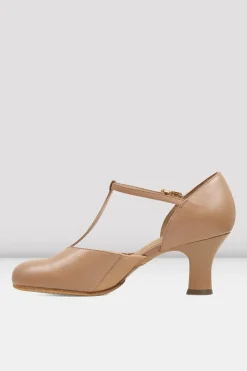 Ladies Split Flex Leather Character Shoes