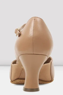 Ladies Split Flex Leather Character Shoes