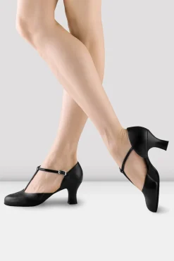 Ladies Split Flex Leather Character Shoes