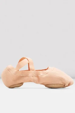 Ladies Synchrony Stretch Canvas Ballet Shoes