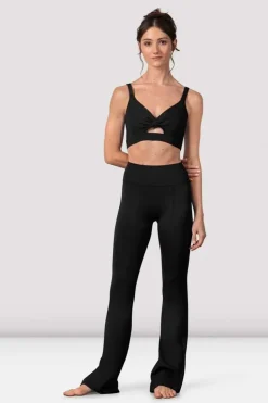 Ladies Vivian Twist Front Crop Top