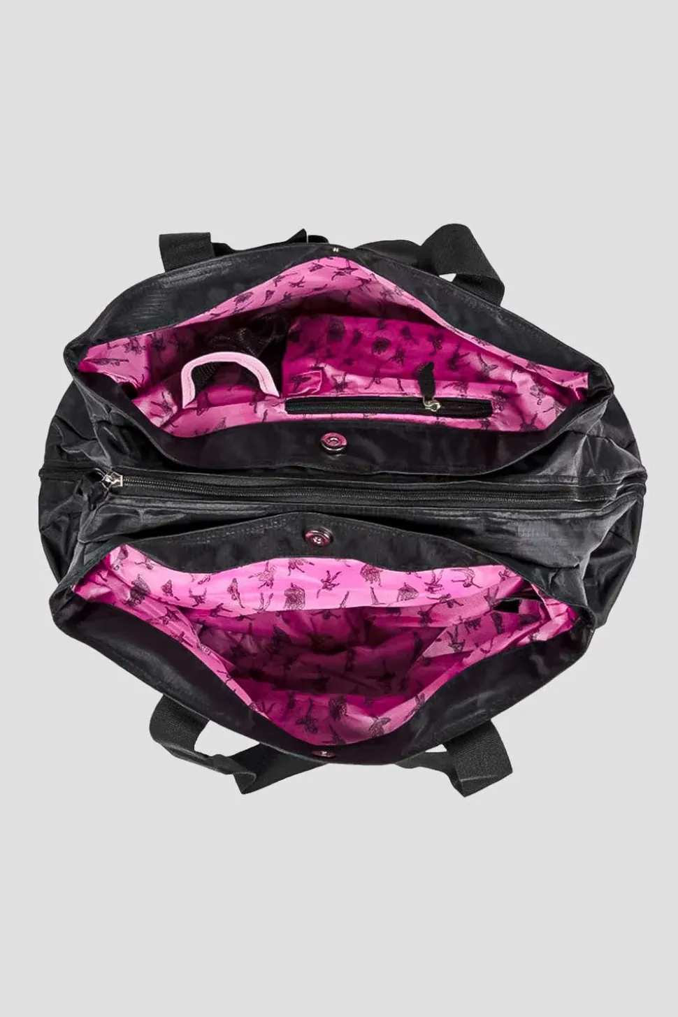 Multi-Compartment Tote Bag