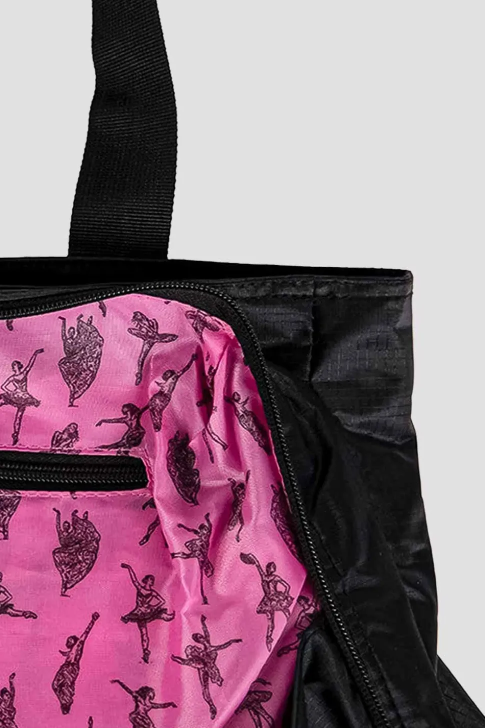 Multi-Compartment Tote Bag